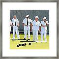 The Bowling Party Framed Print