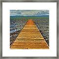 The Bridge To Nowhere And Everywhere Framed Print