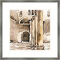 The Cardo In Jerusalem Framed Print