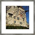 The Castle Greets A Sunny Day Framed Print