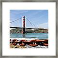 The Chain On The Gate Framed Print