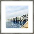 The City Of Thessaloniki. Framed Print
