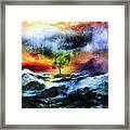 The Clearing Of The Flood Framed Print