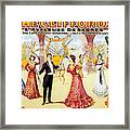 The Cliffords, Sword Swallowing Act Framed Print