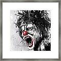 The Clown Framed Print