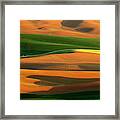 The Colorful Land Framed Print