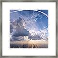 The Colorful  Sky Framed Print