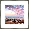 The Colors Of Morris Island Framed Print