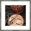 The Cranky Crab Framed Print