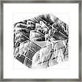 The Cube - Abstract - Ile De La Reunion - Reunion Island - Indian Ocean Framed Print