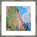 The Downward Path Framed Print