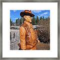 The Duke Framed Print