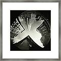 The Empire State Building In New York City Framed Print