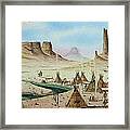 The Encampment Framed Print