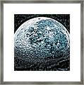 The Enlightened Moon Framed Print