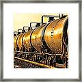 The Ethanol Train Framed Print