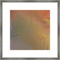 The Face Of Fall Abstract Framed Print
