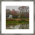 The Fall Barn Framed Print