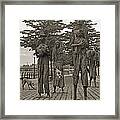 The Famine Dublin Ireland Framed Print