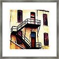 The Fire Escape Framed Print