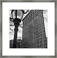 The Flatiron Building In New York City Framed Print