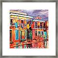 The Frenchmen Hotel New Orleans Framed Print