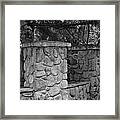 The Garden Wall Framed Print