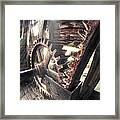 The Gears Of Falling Spring Mill - Missouri - Steampunk Framed Print