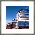 The Gemini Observatory Framed Print