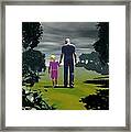 The Gift Of Being 'daddy' Framed Print