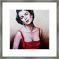 The Glamour Days Framed Print