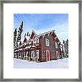 The Glory Of Winter's Chill Framed Print