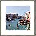 The Grand Canal Venice Oil Effect Framed Print