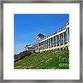 Grand Hotel On Mackinac Island Michigan Framed Print