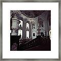 The Grand Staircase At Schloss Fasanerie Framed Print