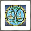The Great Seal Of The State Of South Carolina Framed Print