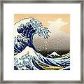 The Great Wave At Kanagawa Framed Print