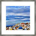 The Greek Isles-oia Framed Print