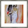 Paintings Of Wedding Couples Framed Print