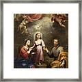 The Heavenly And Earthly Trinities Framed Print