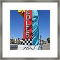 The Hottest Spot On Route 66 Framed Print