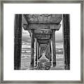 The Iconic Scripps Pier Framed Print