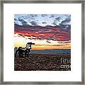 The Iron Horse Early Dawn The Iron Horse Collection Art Framed Print