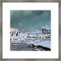The Iron Whale Framed Print