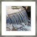 The Kent Park Waterfall Framed Print