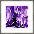 The Kings Purple Castle Painting In Wax Framed Print