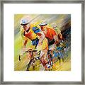 The Leader Framed Print