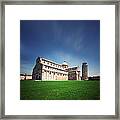 The Leaning Tower Of Pisa Framed Print