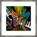 The Little Jazz Trio Ii Framed Print