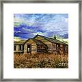 The Lonely House Framed Print